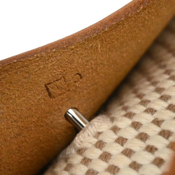 Hermes Beige Black Toile GM Officier Herbag TPM 2 in 1 Shoulder Bag - Picture 9 of 10